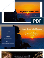 Super Grand Solar Minimum - Beginner's Guide To Understanding The Sun