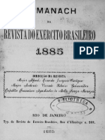 Almanaque Da Revista Do Exército Brasileiro - 1885 