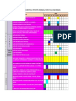 Cronograma de Actividades para La Promotoría de Ecología, Higiene y Salud Ciclo 2015-2016