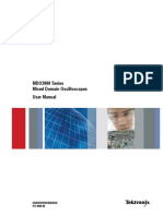 MDO3000 Series Mixed Domain Oscilloscopes User Manual