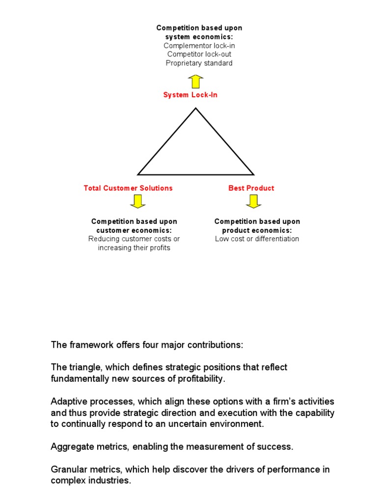 System Lock-In and Complementor Strategy | PDF | Strategic Management ...