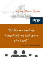 Building A Christian Home