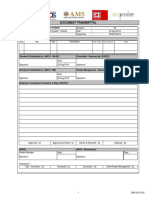 Document Transmittal: Hard Copies Soft Copy CD Notes