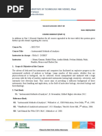 Bio f244 Instrumental Methods of Analysis1