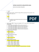 Soal Kedokteran Komunitas Brainstem 2018