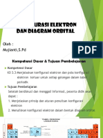 Konfigurasi Elektron & Diagram Orbital