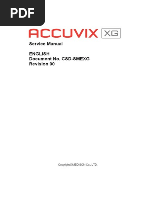 Samsung Accuvix Xg Ultrasound Service Manual Medical Ultrasound Computer Monitor