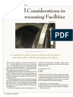 Apparel Considerations in Food-Processing Facilities