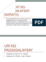 Pagsasalaysay | PDF