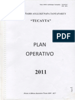 TUCAYTA-Plan Operativo 2011