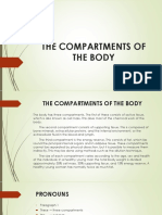 The Compartments of The Body