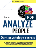 How To Analyze People - Dark Psychology Sec