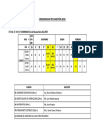 Cronograma de Pre Maestria 2018-I PDF