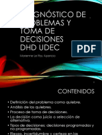 Diagnóstico de Problemas y Toma de Decisiones 