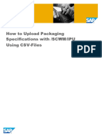 Pack Spec Upload CSV
