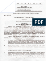 ley_535 DEL 28 DE MAYO DE 2014 R,PLURINACIONAL DE BOLIVIA.pdf