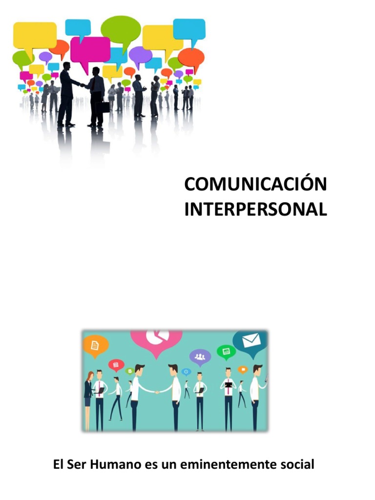 Comunicación Interpersonal Comunicación no verbal