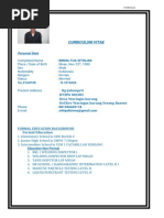 CV Terbaru PDF