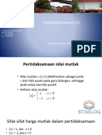 Pertemuan 2 Pertidaksamaan1