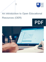 An Introduction to Open Educational Resources Oer Printable