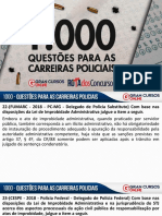 1000 Questões - Carreiras Policiais - Parte II