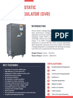 Igbt Based Static Voltage Regulator