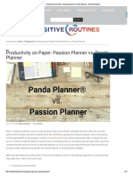 Passion Planner vs. Panda Planner