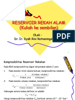 Reservoir Rekah Alam (Kuliah Ke Sembilan) : Oleh: Dr. Ir. Dyah Rini Ratnaningsih, MT