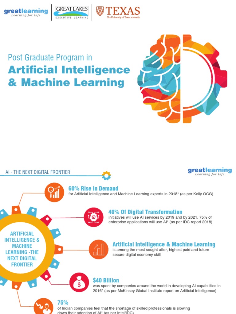 Artificial Intelligence Machine Learning Program Brochure | PDF ...