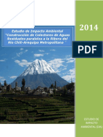 Estudio de Impacto Ambiental Construcción de Colectores de Aguas Residuales Chili-Arequipa Metropolitana 1