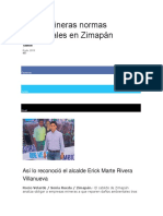 Violan Mineras Normas Ambientales en Zimapán