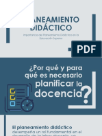 Planeamiento Didáctico