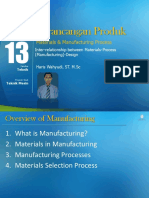 Modul 13. Materials Manufacturing Process Design