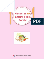 Measures To Ensure Food Safety