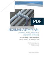 Normas Astm de Aplicacion de Tuberias y