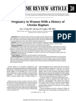 30 Pregnancy in Women With a History of Uterine Rupture