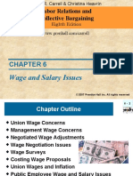 Labor Relations and Collective Bargaining: Wage and Salary Issues