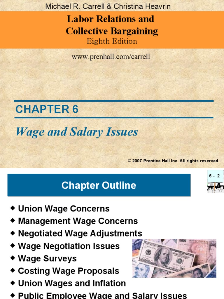 Labor Relations and Collective Bargaining: Wage and Salary Issues | PDF ...
