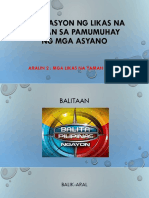 Implikasyon NG Likas Na Yaman Sa Pamumuhay NG Mga Asyano