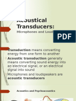 Acoustical Transducers - Lecture 5