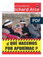 Boletín Informativo #2 Labor Parlamentaria Del Congresista Richard Arce