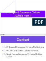 Orthogonal Frequency Division Multiple Access