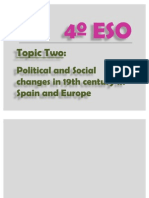 4º ESO, Topic 2. - Political and Social Changes in 19th Century in Spain and Europe