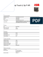 1SDA071144R1 E4 2n 3200 Ekip Touch Li 3p F HR PDF