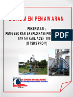 Pengeboran Eksplorasi Produksi Air Tanah Kab. Aceh Timur (Otsus Prov)