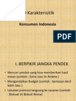 10 Karakter Unik Konsumen Indonesia