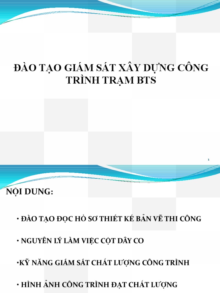 Hd thi cong xay dung tram bts pdf pdf