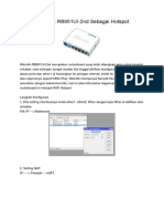 Setting Mikrotik RB951UI