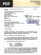 Surat mohon peruntukan