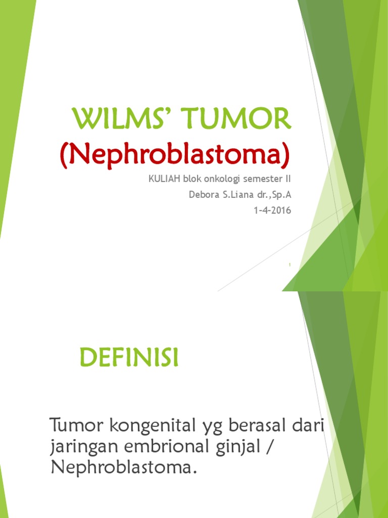 Wilms Tumor | PDF